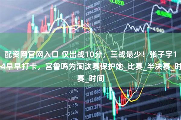 配资网官网入口 仅出战10分，三战最少！张子宇12+4早早打卡，宫鲁鸣为淘汰赛保护她_比赛_半决赛_时间